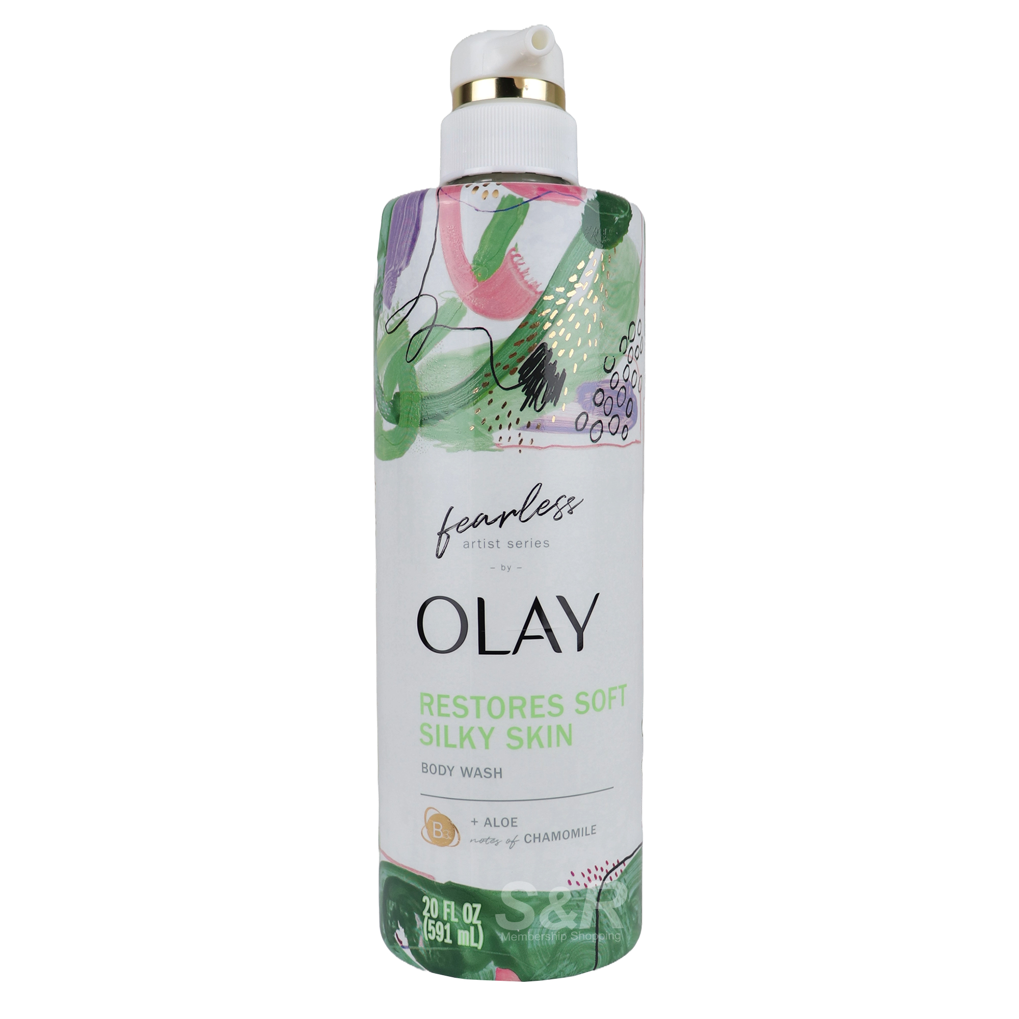 Olay Fearless Restore Body Wash 591mL Olay Fearless Restore Body Wash 591mL